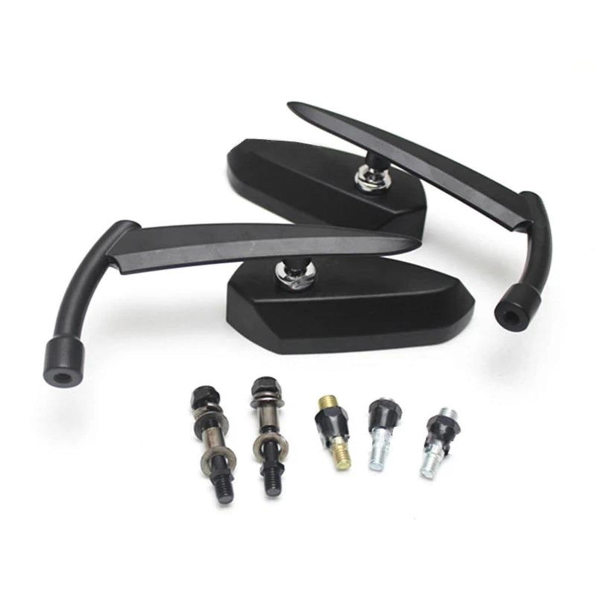 Motorcycle Wing Mirror Rear aluminum alloy Universal Direct Replacement