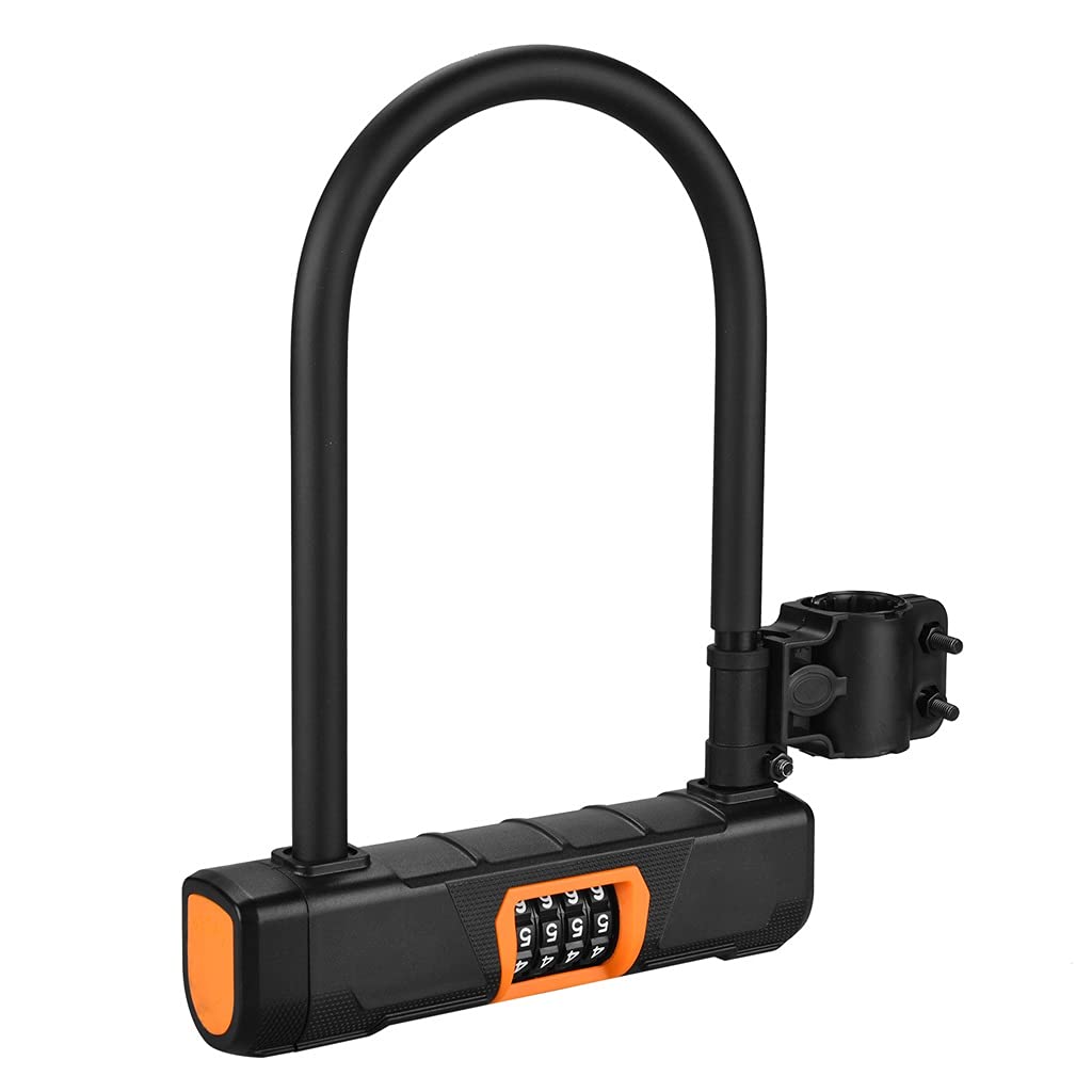 Alloy Steel Combination Bike Lock – Anti-Theft Chain Lock