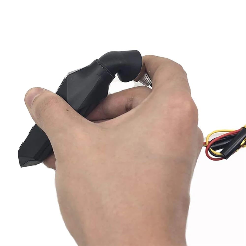 Universal Motorcycle Turn Signal Lights – 2Pcs Flowing LED