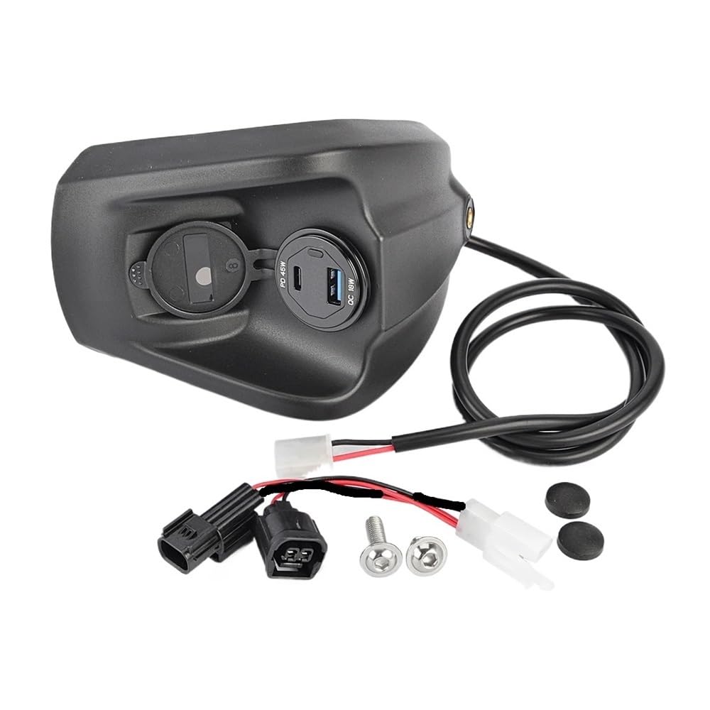 Waterproof Motorcycle USB-C Charger – NS150GX 2024–2025