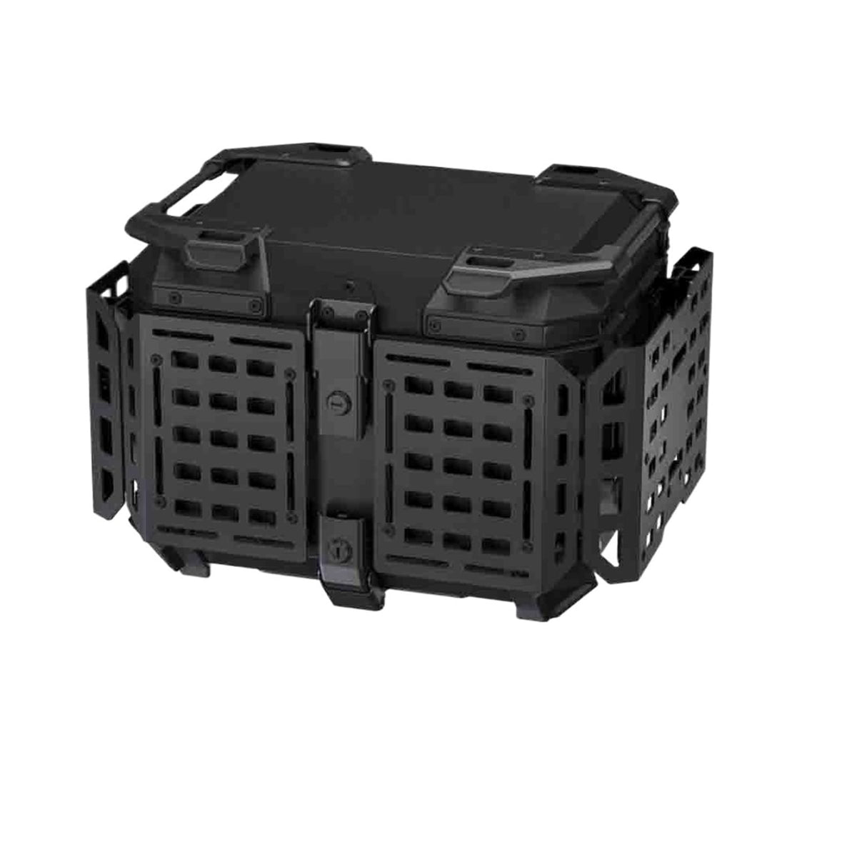Aluminum Motorcycle Rear Top Box – Helmet & Luggage Storage