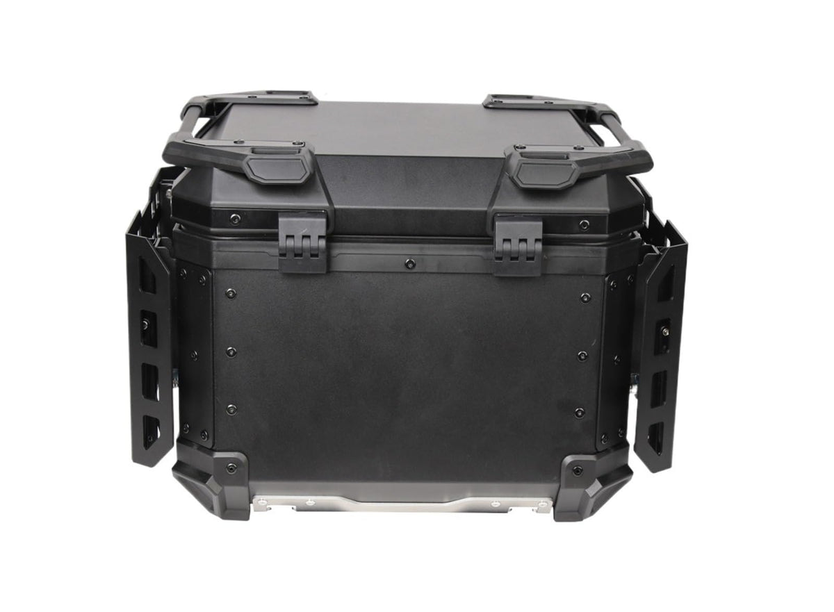 Aluminum Motorcycle Rear Top Box – Helmet & Luggage Storage
