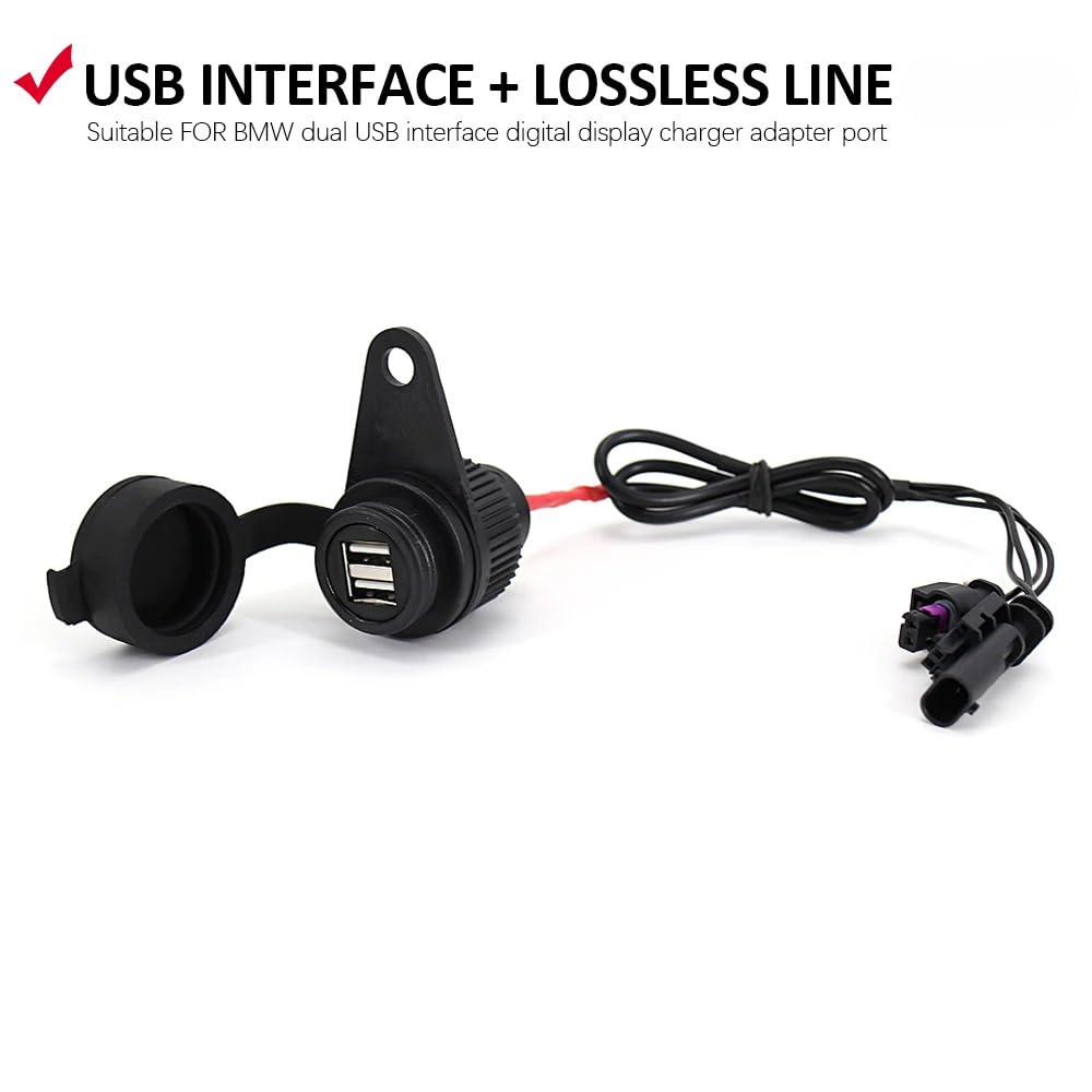 Dual USB Motorcycle Charger – F700GS, F750GS, F800GS & R1200GS