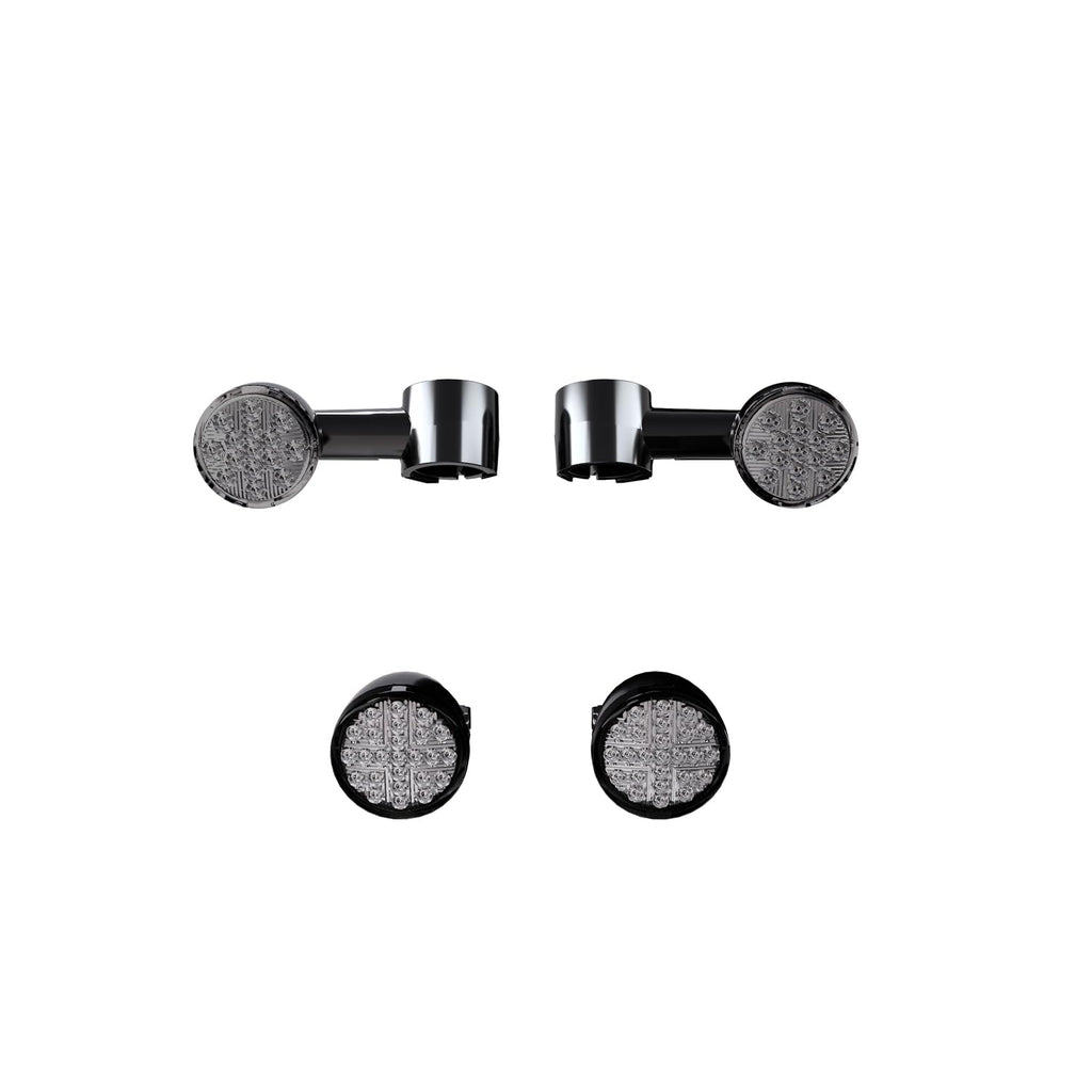 Indian Motorcycle Scout Smoked Turn Signals - 2890297-266