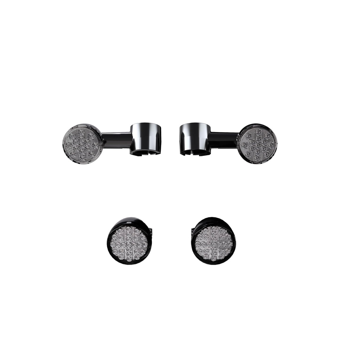 Indian Motorcycle Scout Smoked Turn Signals - 2890297-266