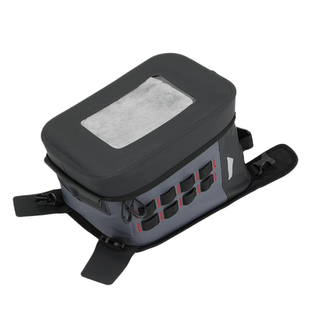 8L Waterproof Motorcycle Tank Bag – Touchscreen Window