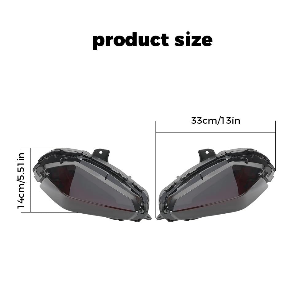 Motorcycle LED Brake Tail Light – XMAX 250/300 2023–2025
