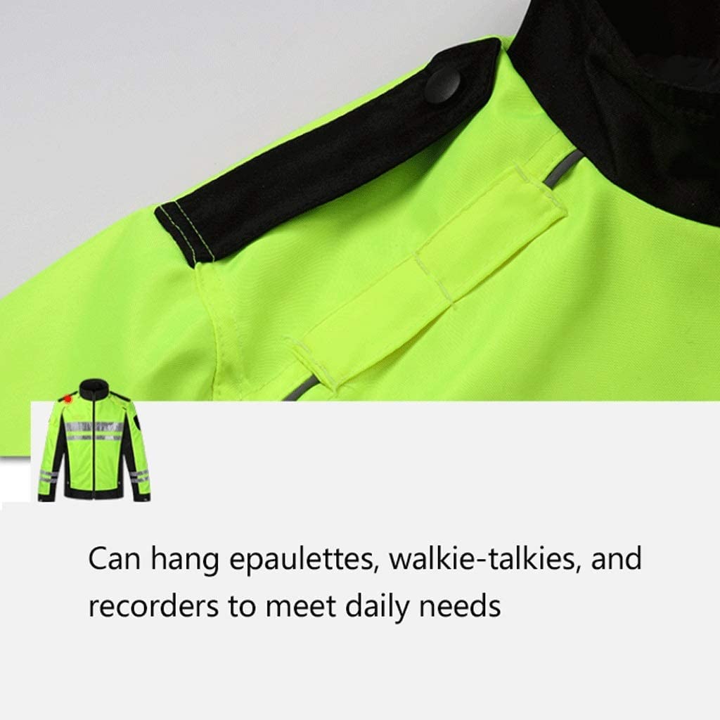 High-Visibility Reflective Cycling Vest – Waterproof Safety Jacket