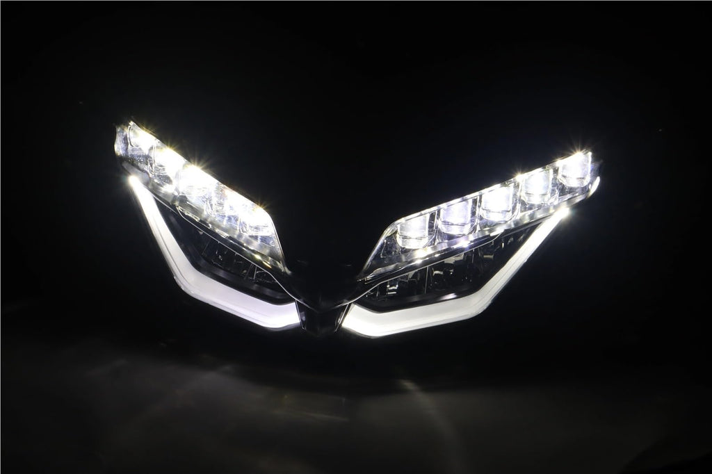 Motorcycle Headlight Assembly – Dual Clutch Models 2018–2023