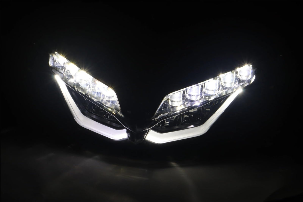 Motorcycle Headlight Assembly – Dual Clutch Models 2018–2023