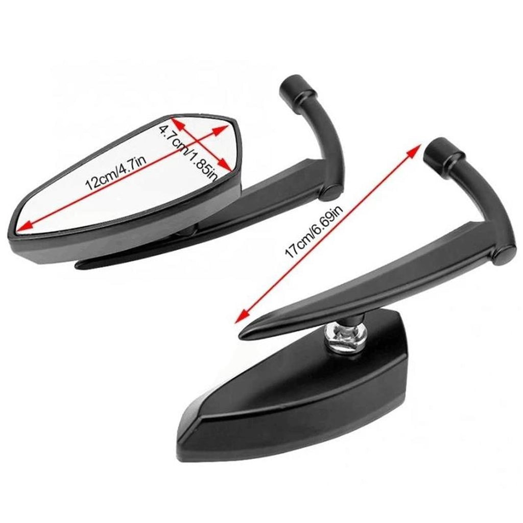 Motorcycle Wing Mirror Rear aluminum alloy Universal Direct Replacement
