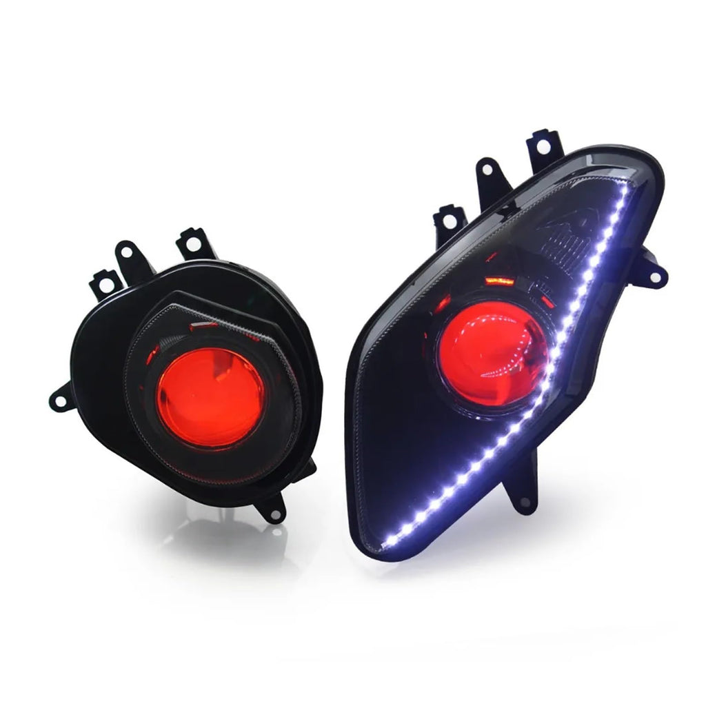 LED Motorcycle Headlight Assembly – Front Headlamp