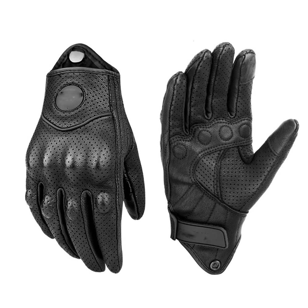 VIDI Winter Gloves Cycling Touch Handling Fist Joint Protection Leather