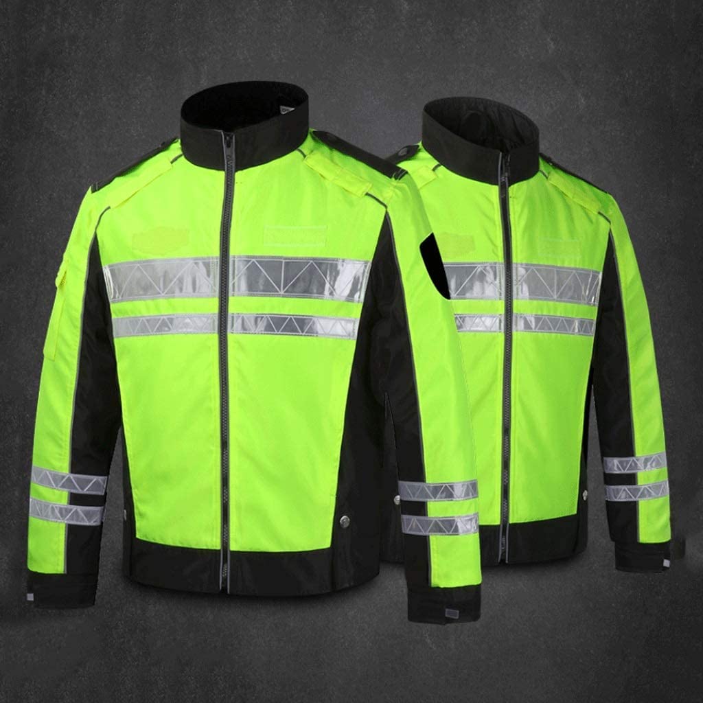 High-Visibility Reflective Cycling Vest – Waterproof Safety Jacket
