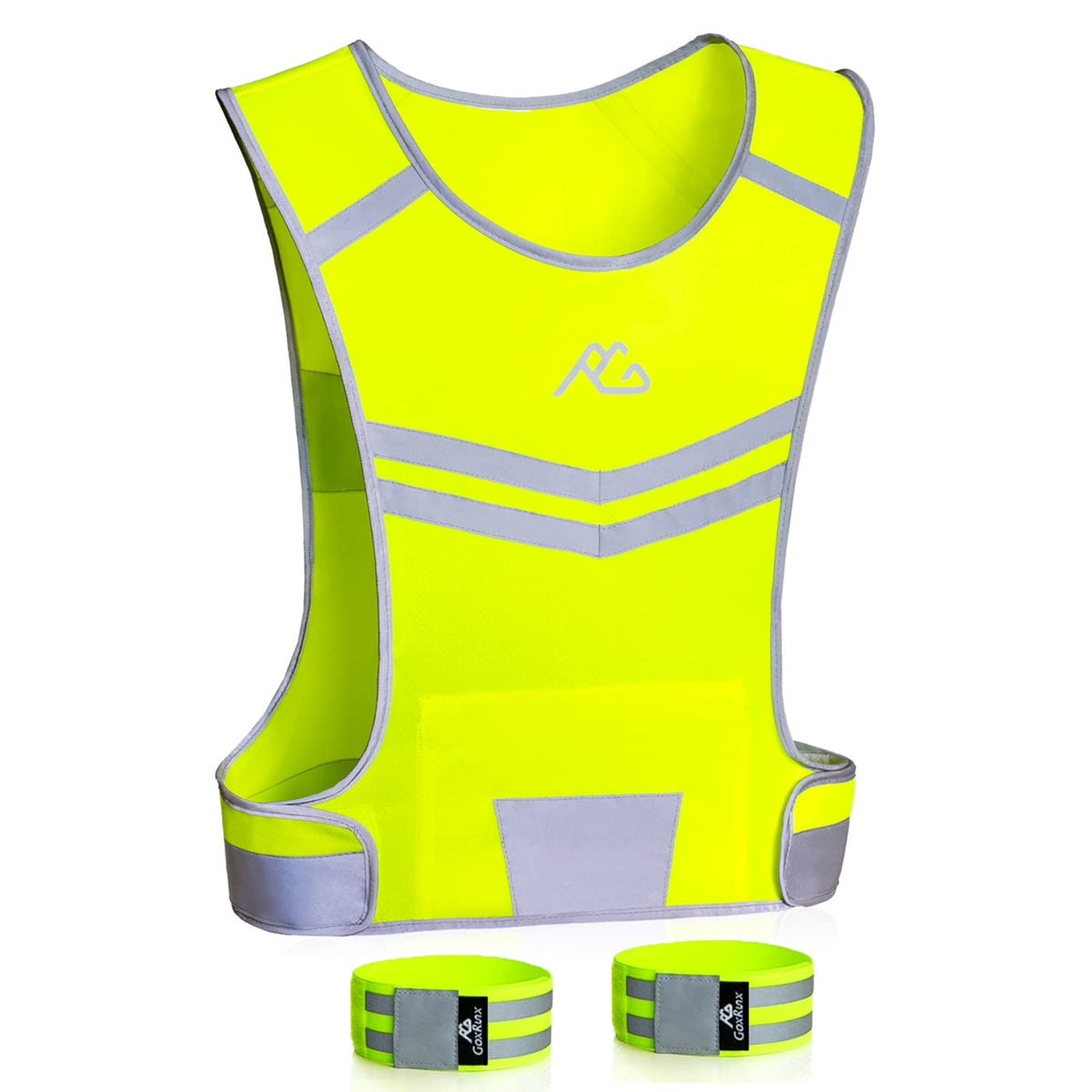 High-Visibility Reflective Cycling Vest – Night Safety Gear