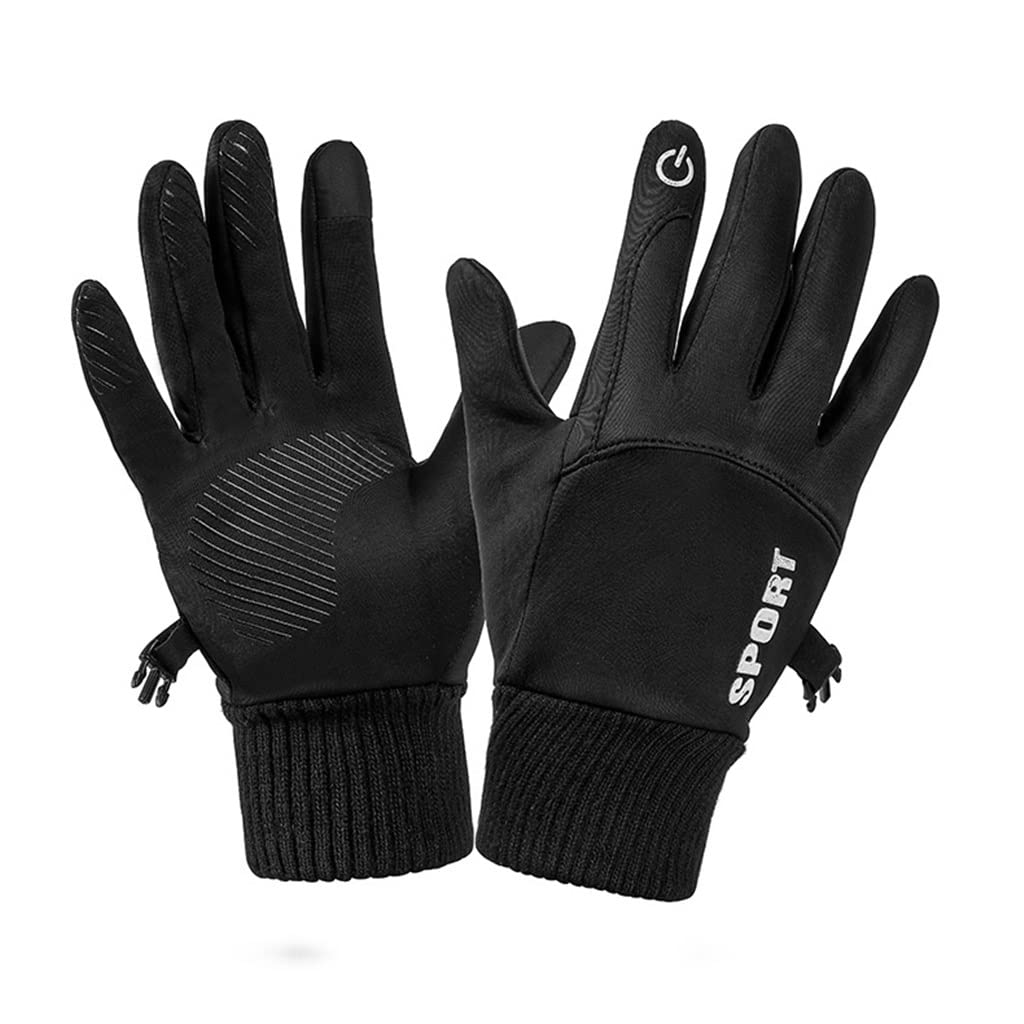 Men’s Winter Cycling Gloves – Windproof Touchscreen