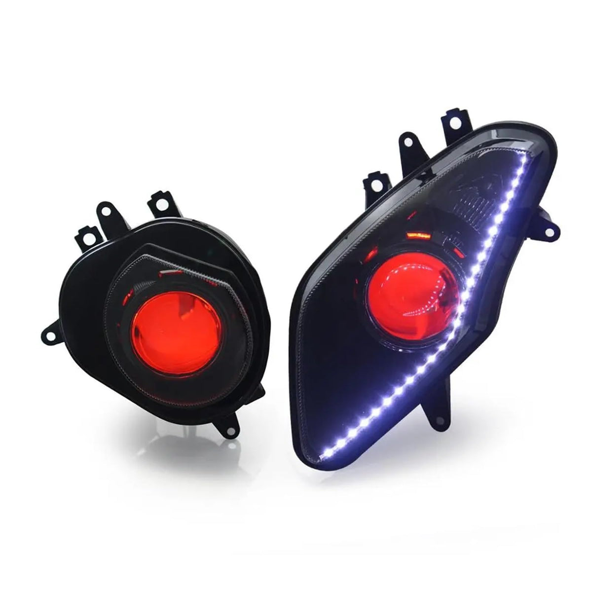 LED Motorcycle Headlight Assembly – Front Headlamp