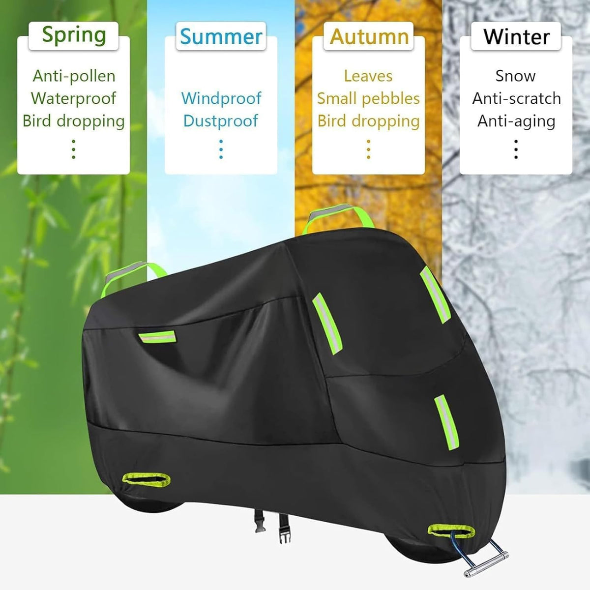 Waterproof Motorcycle Cover – Heritage Softail 1987–2017