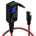 BATIGE Motorcycle USB Charger SAE to USB Adapter Type C and USB 3.0