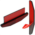 evermotor Motorcycle Reflector Red, Rear Reflectors Sticker Adhesive