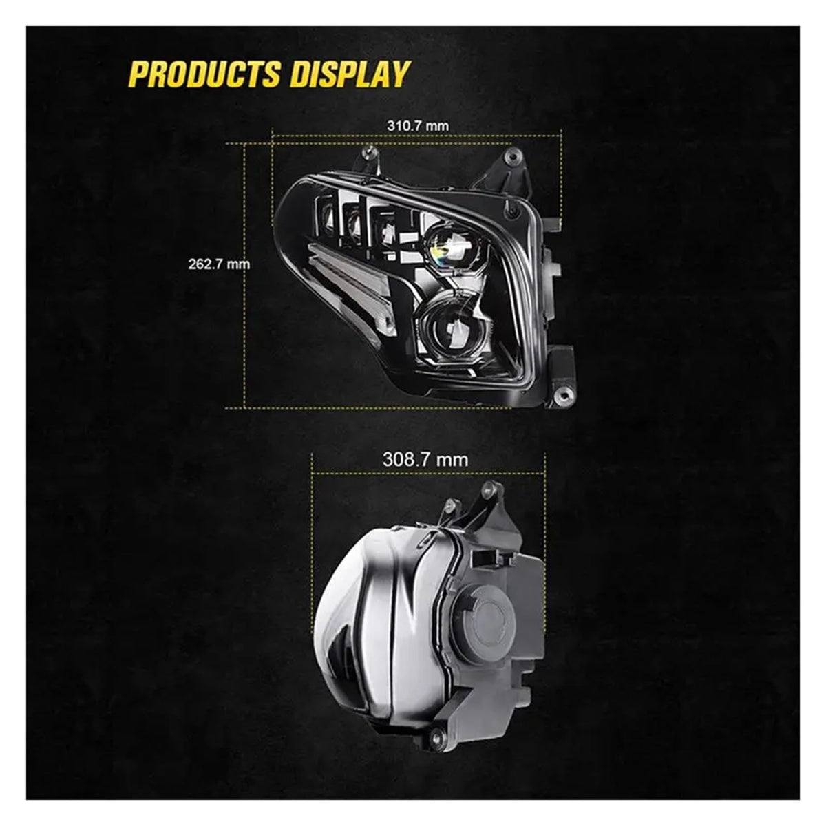 LED Motorcycle Headlight – GL1800 2001–2017