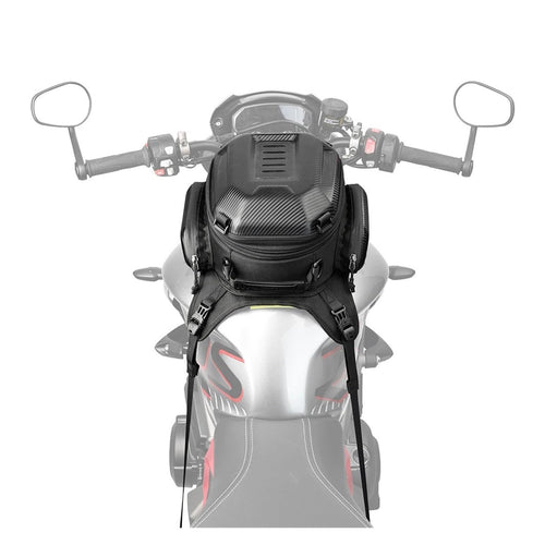 15–18L Motorcycle Tank Bag – EVA Hardshell Storage