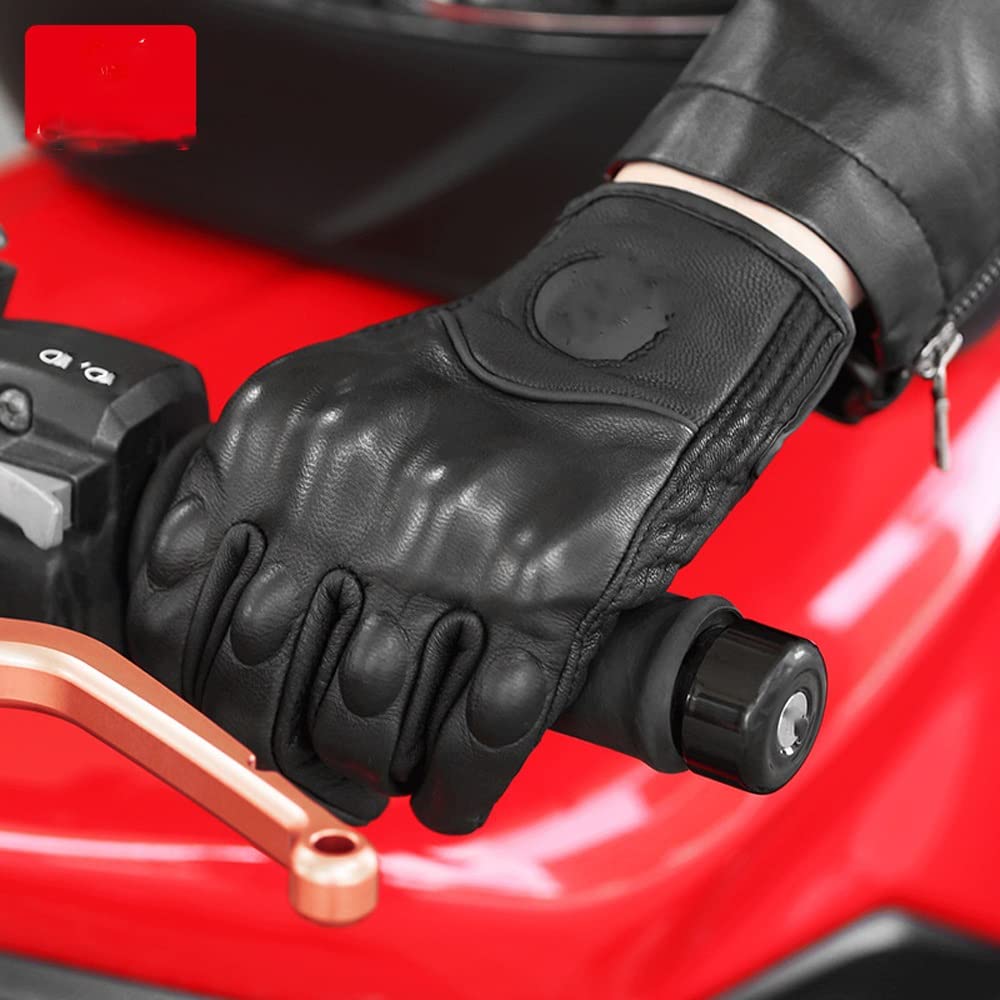 VIDI Winter Gloves Cycling Touch Handling Fist Joint Protection Leather