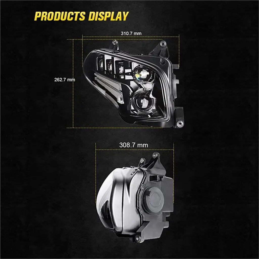 LED Motorcycle Headlight Goldwing GL 1800 120W Moto Light Headlights
