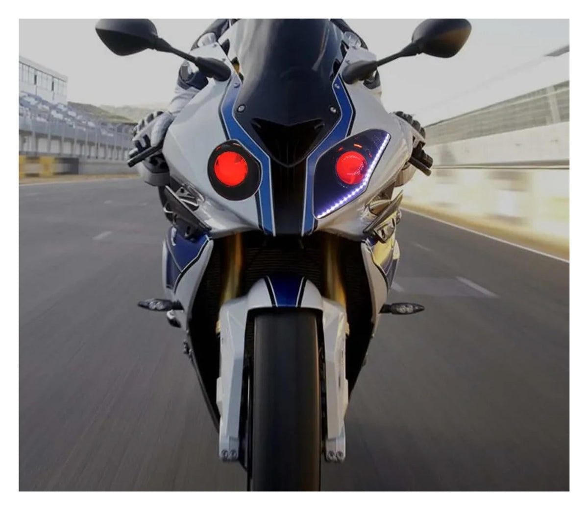 LED Motorcycle Headlight Assembly – Front Headlamp