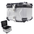 Waterproof Motorcycle Top Box – 65L Rear Storage Case with Lock