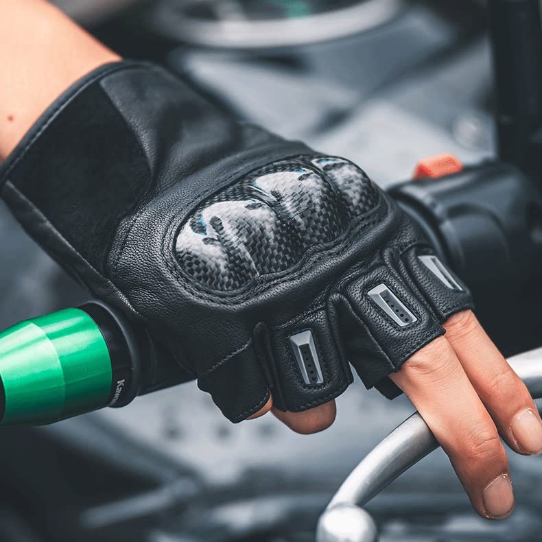 Men’s Half-Finger Cycling Gloves – Breathable Summer Design