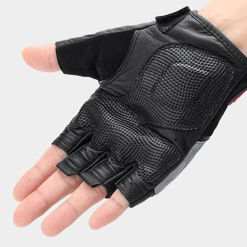 Men’s Half-Finger Cycling Gloves – Breathable Summer Design