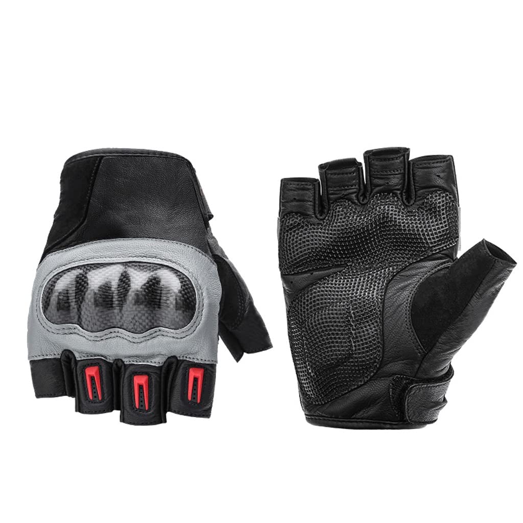 Men’s Half-Finger Cycling Gloves – Breathable Summer Design