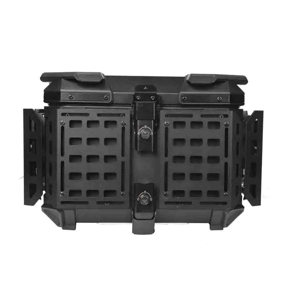 Aluminum Motorcycle Rear Top Box – Helmet & Luggage Storage