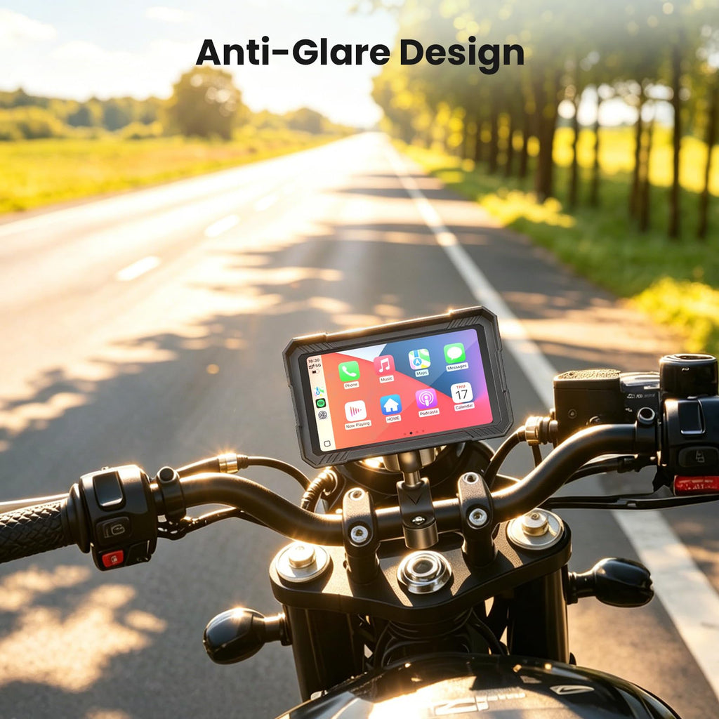 Motorcycle GPS Navigation System – CarPlay & Android Auto