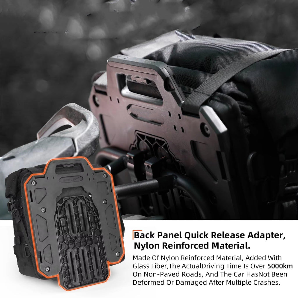 35L Waterproof Motorcycle Saddlebags – Universal 2-Piece Set