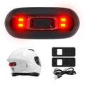 Rechargeable LED Helmet Tail Light – Waterproof Safety Warning Light