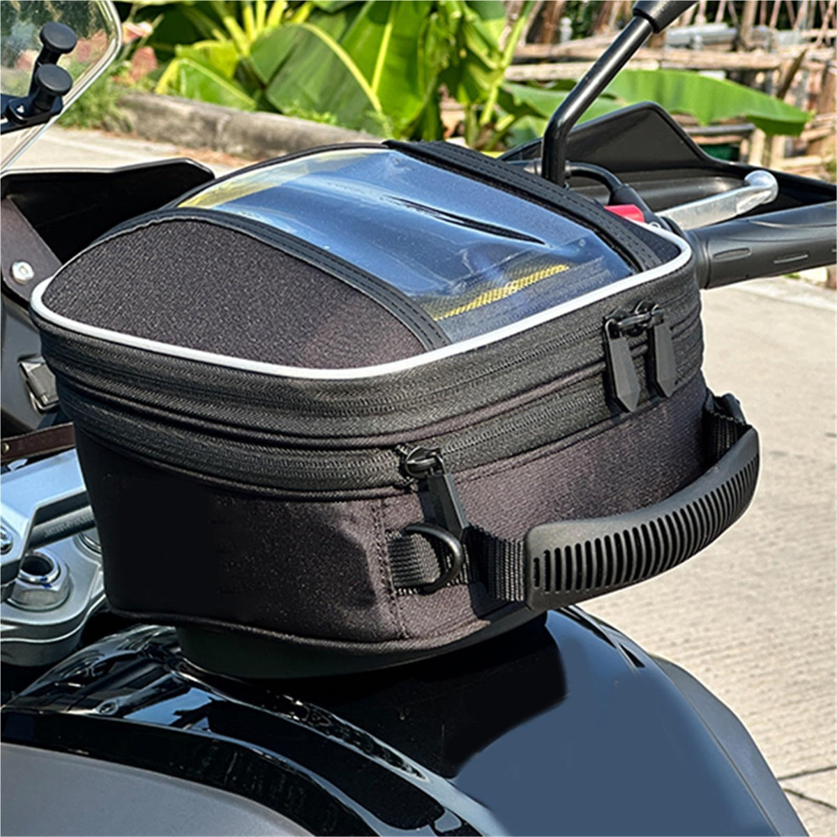 Motorcycle Tank Bag – Lockable Travel Luggage for 703F