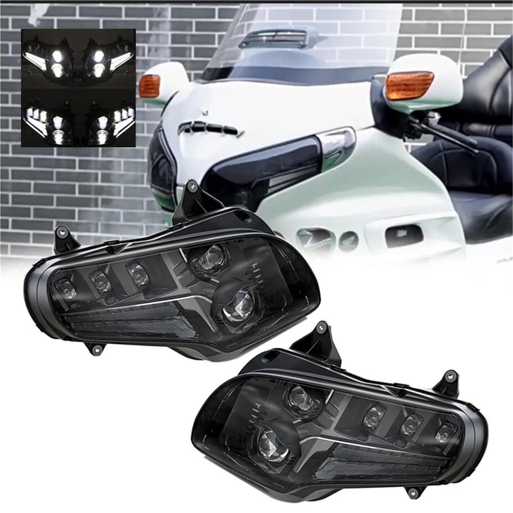 LED Motorcycle Headlight Goldwing GL 1800 120W Moto Light Headlights