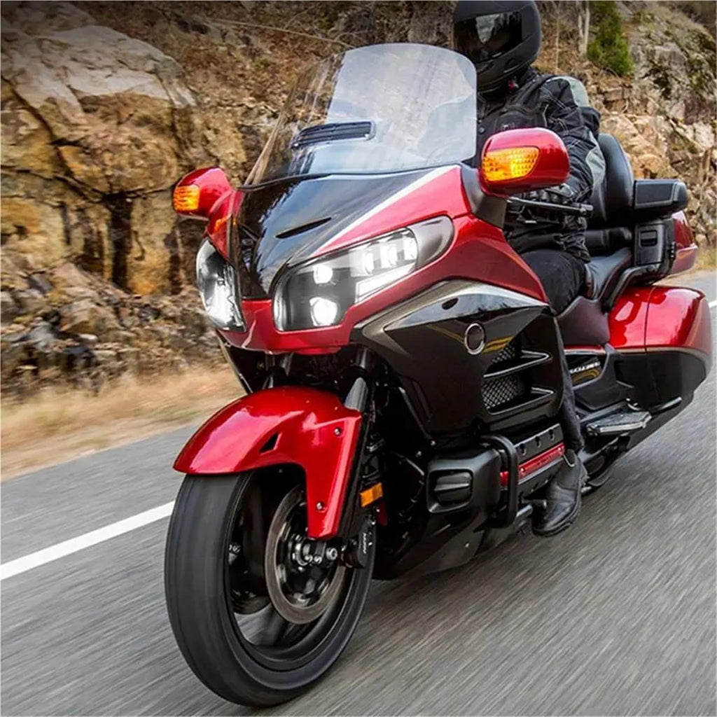 LED Motorcycle Headlight Goldwing GL 1800 120W Moto Light Headlights