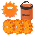 LED Roadside Safety Flares – 9 Flash Modes, Magnetic Base