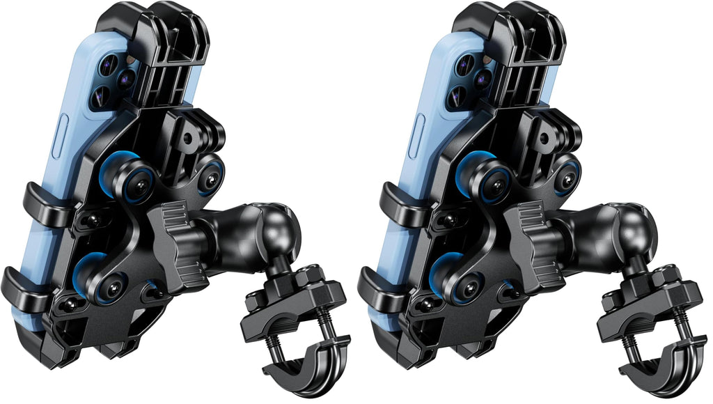 BRCOVAN Motorcycle Phone Mount Holder with Vibration Dampener