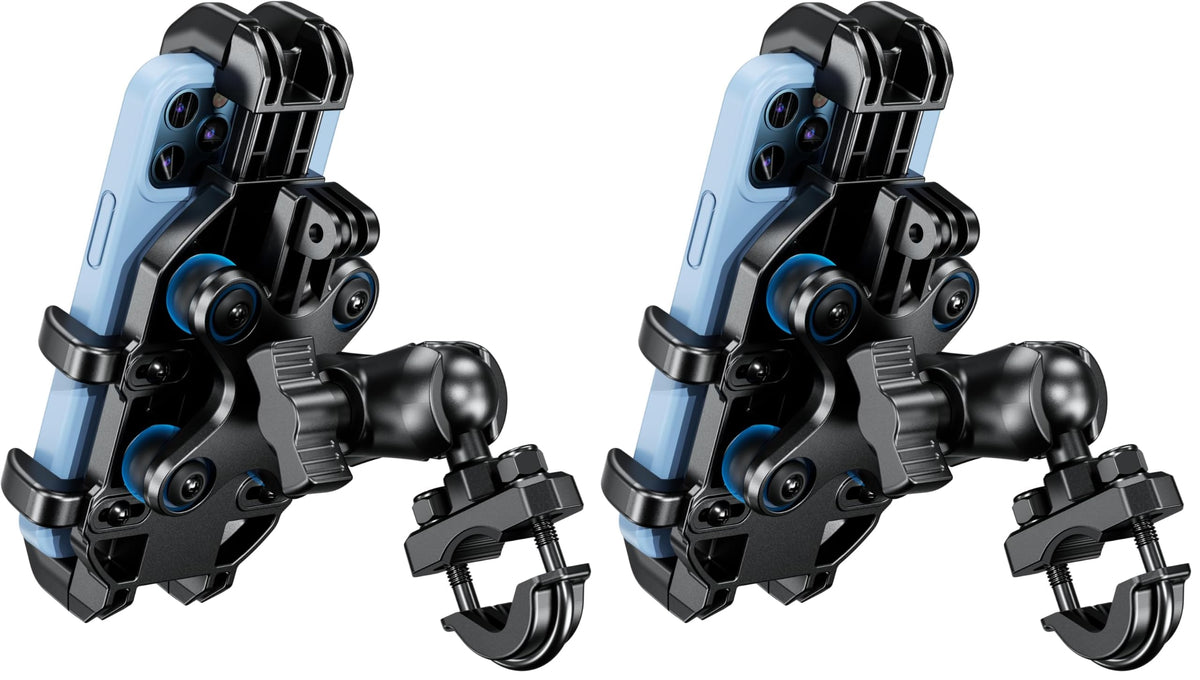 BRCOVAN Motorcycle Phone Mount Holder with Vibration Dampener