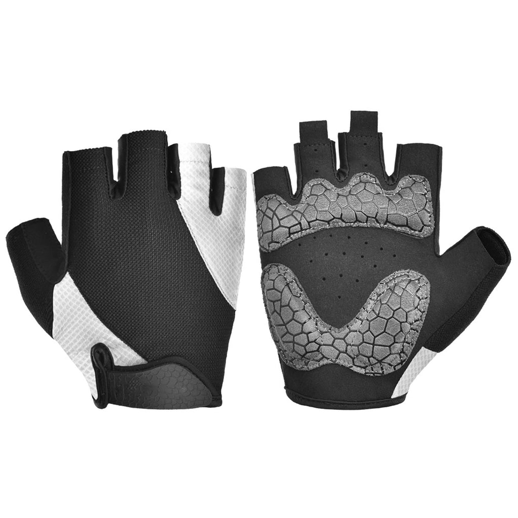 Half-Finger Cycling Gloves – Breathable Anti-Slip Shock Absorbing
