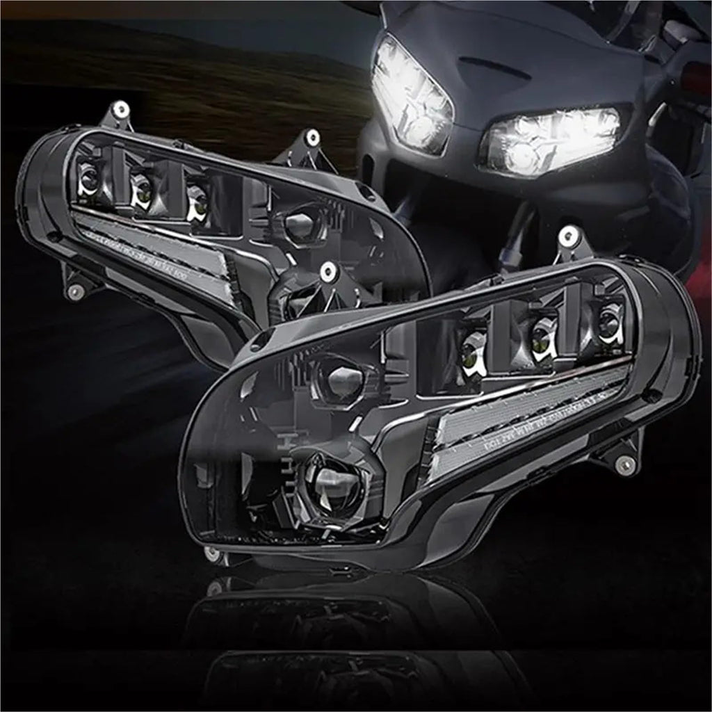 LED Motorcycle Headlight Goldwing GL 1800 120W Moto Light Headlights