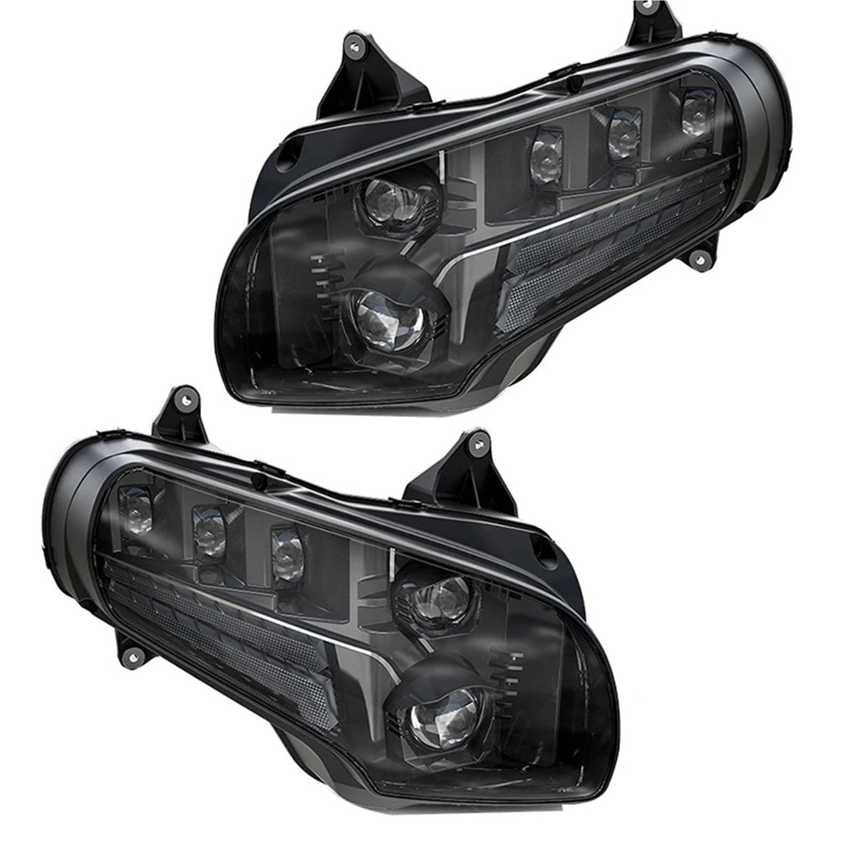 LED Motorcycle Headlight Goldwing GL 1800 120W Moto Light Headlights
