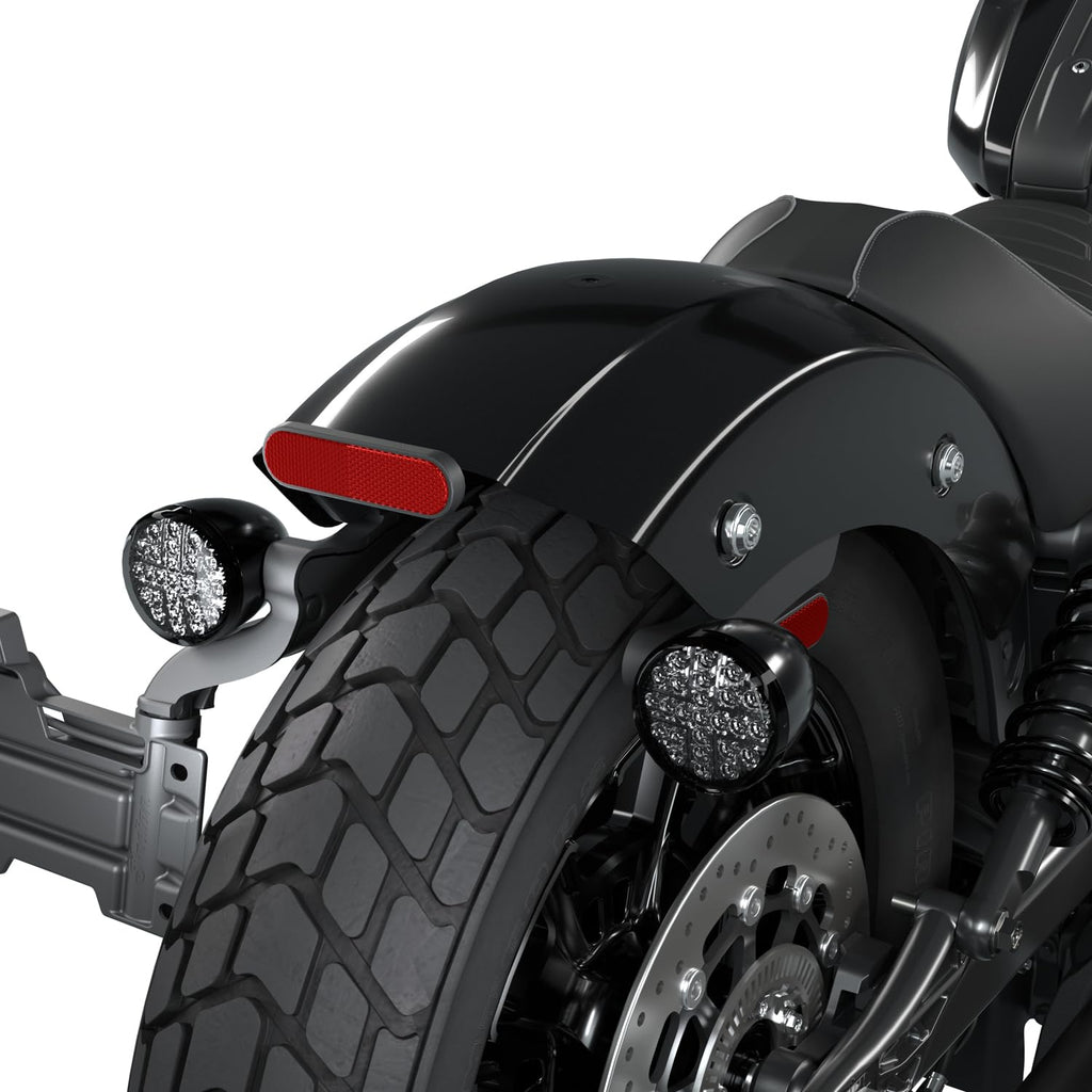 Indian Motorcycle Scout Smoked Turn Signals - 2890297-266