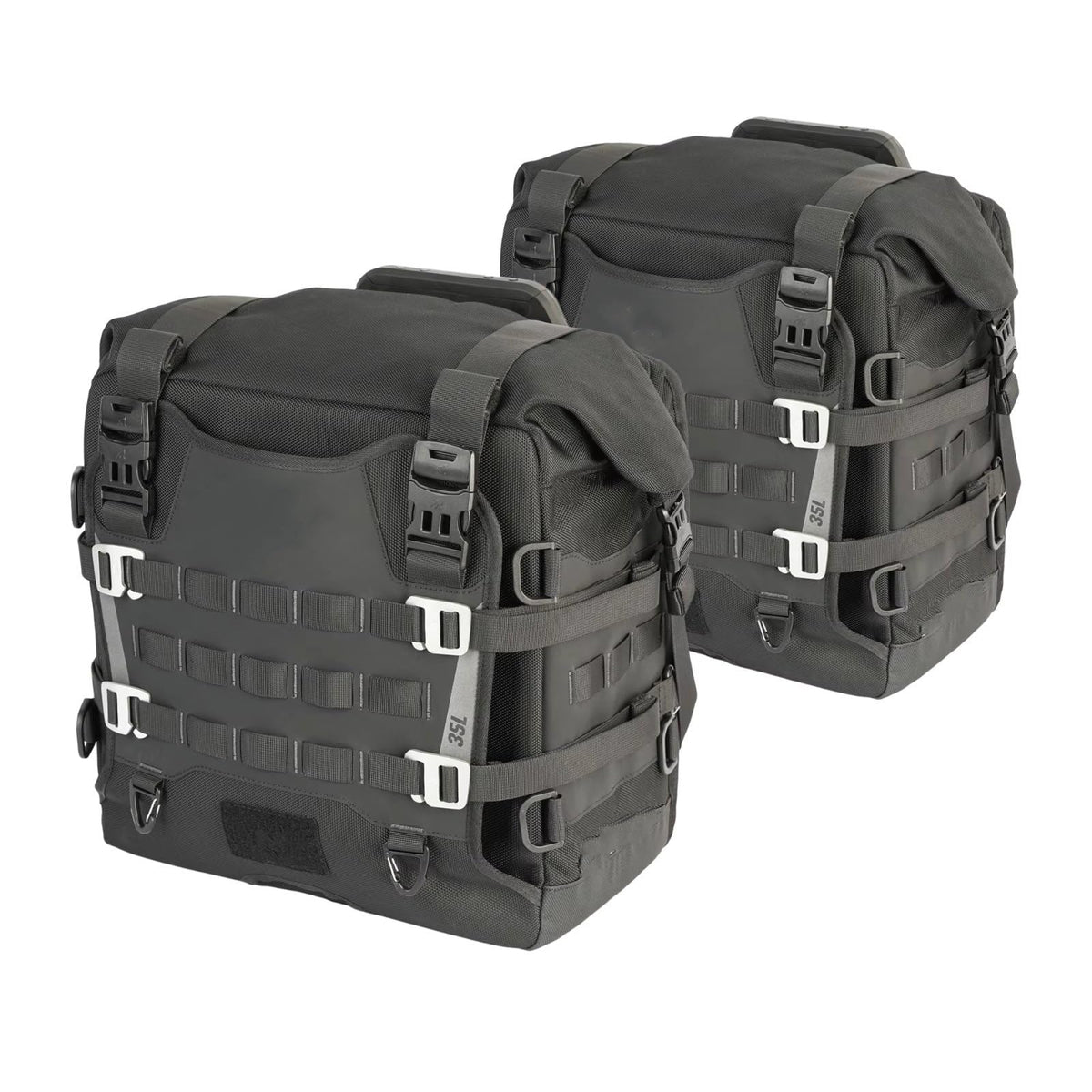 35L Waterproof Motorcycle Saddlebags – Universal 2-Piece Set