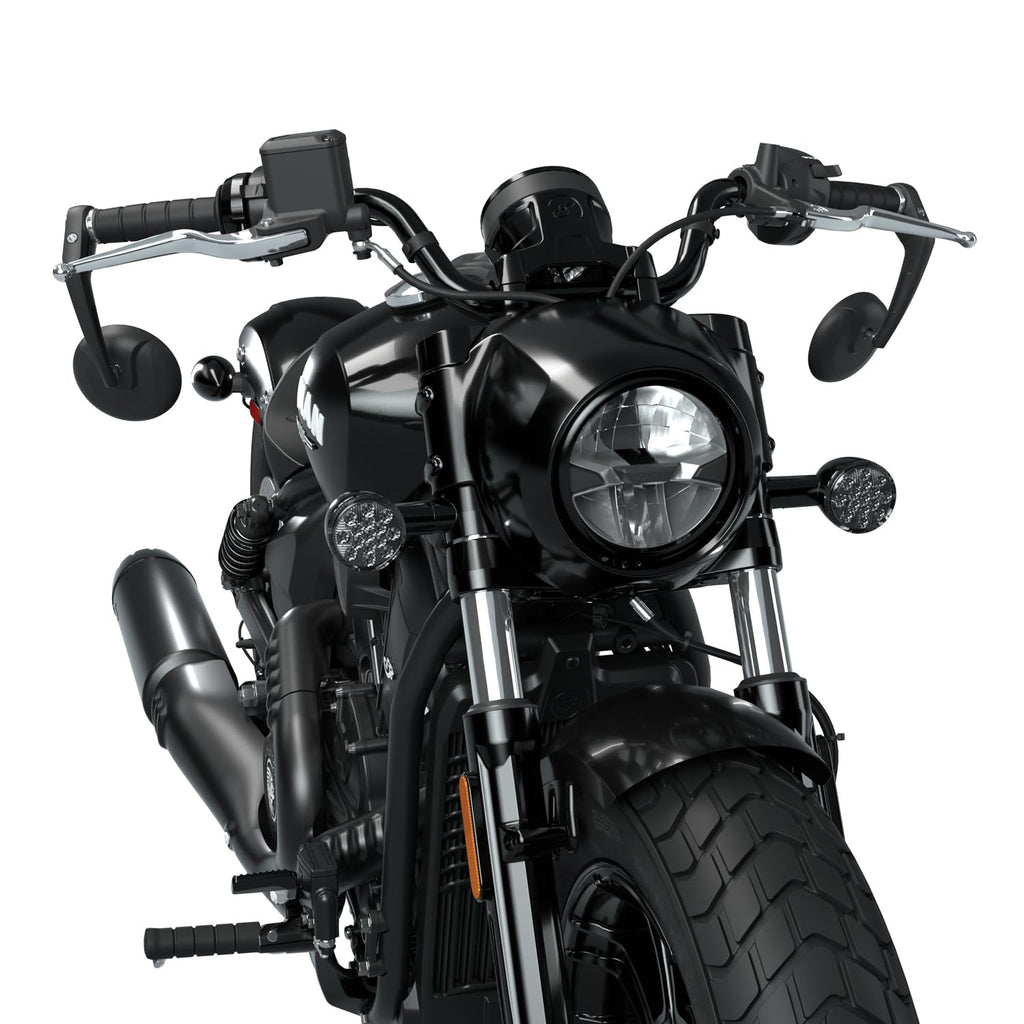 Indian Motorcycle Scout Smoked Turn Signals - 2890297-266