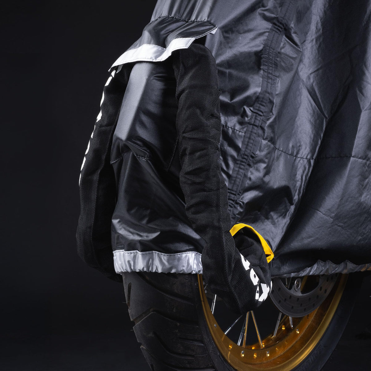 Waterproof Motorcycle Top Box Cover – Medium, Black
